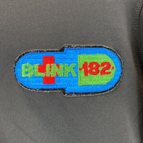 Nike Blink-182 Punk Rock Band quarter zip pullover hoodie Large - Picture 3 of 10